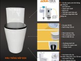 Những điểm nổi bật của Bồn cầu liền khối - Nắp nhựa UF 016