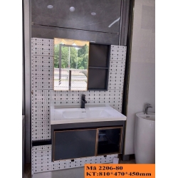 BỘ TỦ GƯƠNG LAVABO ĐÈN LED - 2206-80