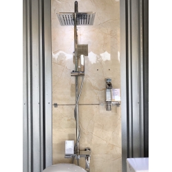 BỘ SEN CÂY TẮM NÓNG LẠNH CAO CẤP - MÀU TRẮNG - AA-04