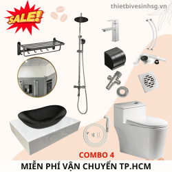 COMBO THIẾT BỊ NHÀ TẮM ATOLY - Mã SP CBAT03