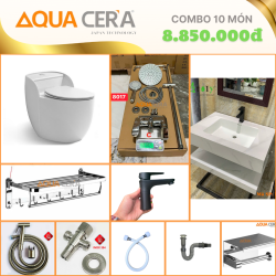 COMBO NHÀ VỆ SINH 10 MÓN  8850K - CB07
