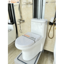 BỒN CẦU LIỀN KHỐI (D750 x R360 x C690 mm) - 828 