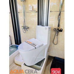 BỒN CẦU LIỀN KHỐI (Kích thước 690x370x770mm) - 904