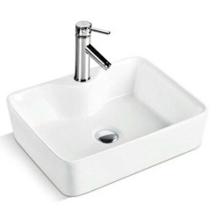 LAVABO CHẬU SỨ VUÔNG ĐẶT BÀN - 802