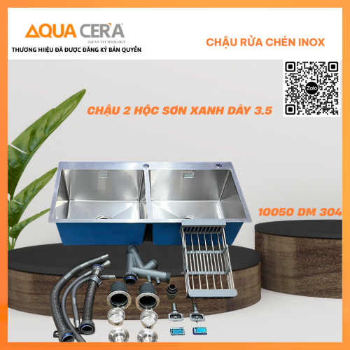 Chậu Rửa Chén INOX 304 AQUACERA – 10050DM