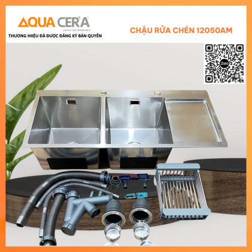 Chậu Rửa Chén INOX 304 AQUACERA – 12050AM