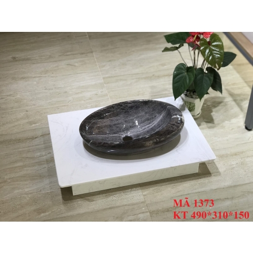Lavabo  gốm sứ nghệ thuật 1373 