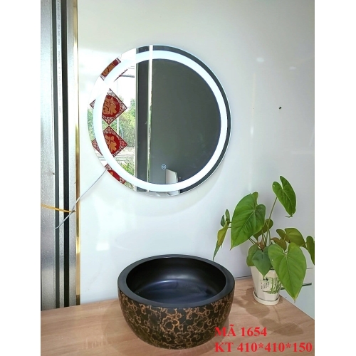 LAVABO CHẬU SỨ VÂN VÀNG - 1654