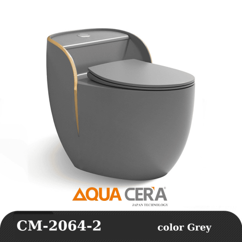 CẦU TRỨNG LIỀN KHỐI AQUA CERA XÁM MÃ SP 2064-2