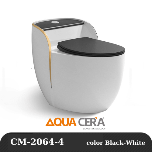 CẦU TRỨNG LIỀN KHỐI AQUA CERA TRẮNG-ĐEN MÃ SP 2064-4