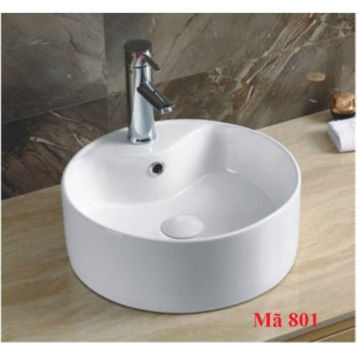 LAVABO CHẬU SỨ TRẮNG - 801
