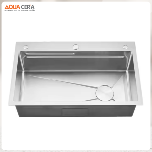 Chậu Rửa Chén 1 Hộc Inox 304 AQUACERA-9046D