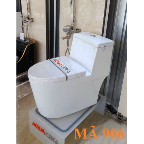 BỒN CẦU LIỀN KHỐI TRẮNG - 906