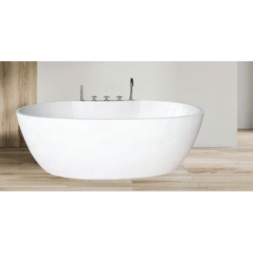 Bồn Tắm Nằm Ovan Có Bộ Sen Vòi Trên Bồn AQUACERA - 003