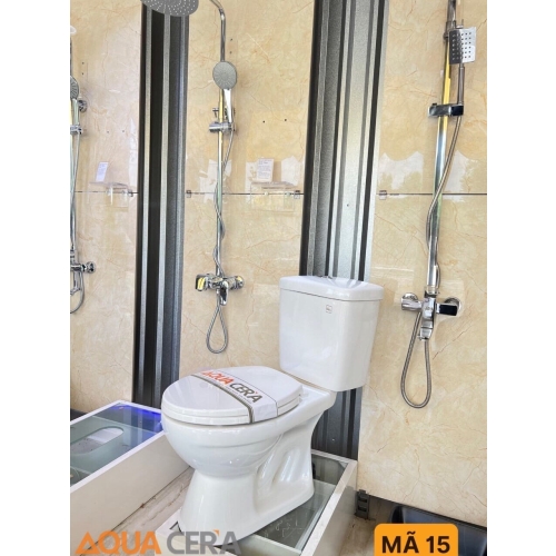 BỒN CẦU 2 KHỐI (kích thước 720x390x770 mm) - 15