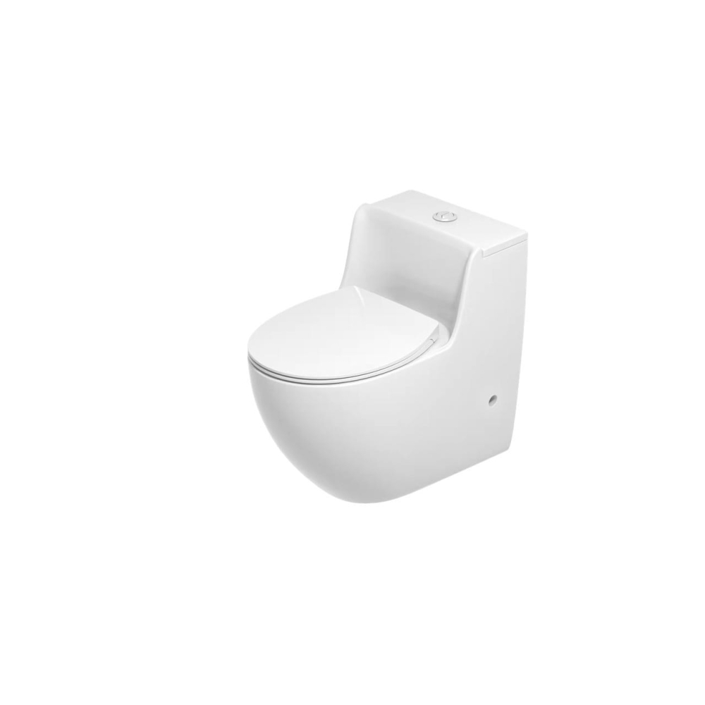BỒN CẦU LIỀN KHỐI - KHỐI XẢ DÁNG NGẮN - 2063