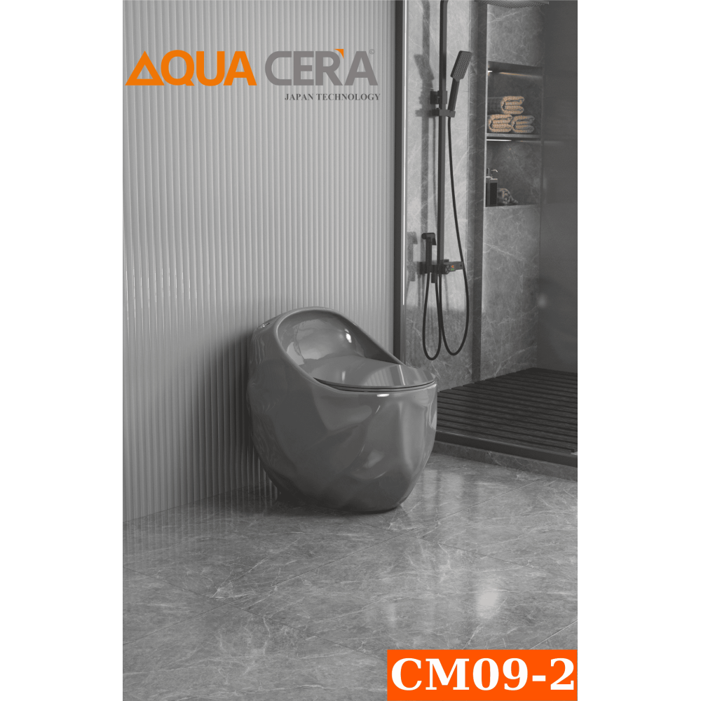 CẦU TRỨNG KIM CƯƠNG AQUA CERA MÀU XÁM Mã SP CM09-2