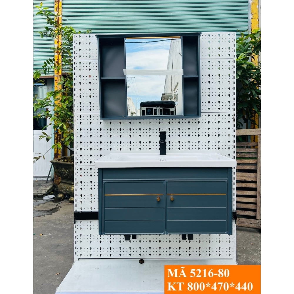 BỘ TỦ GƯƠNG LAVABO Mã SP 5216-80