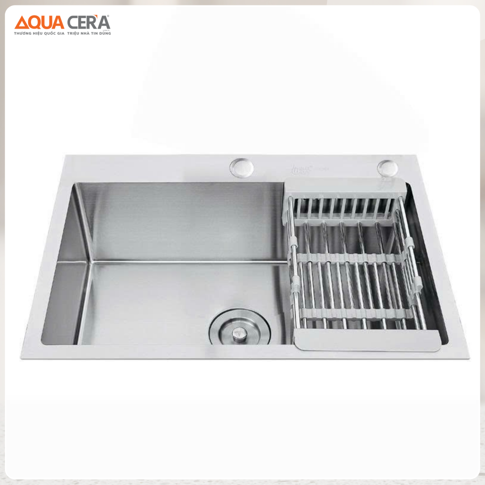 Chậu Rửa Chén Đơn Inox AQUACERA – 6045DM