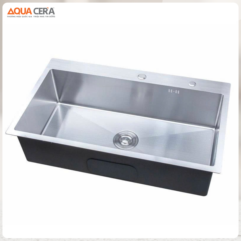 Chậu Rửa Chén 1 Hộc Inox AQUACERA – 7545D