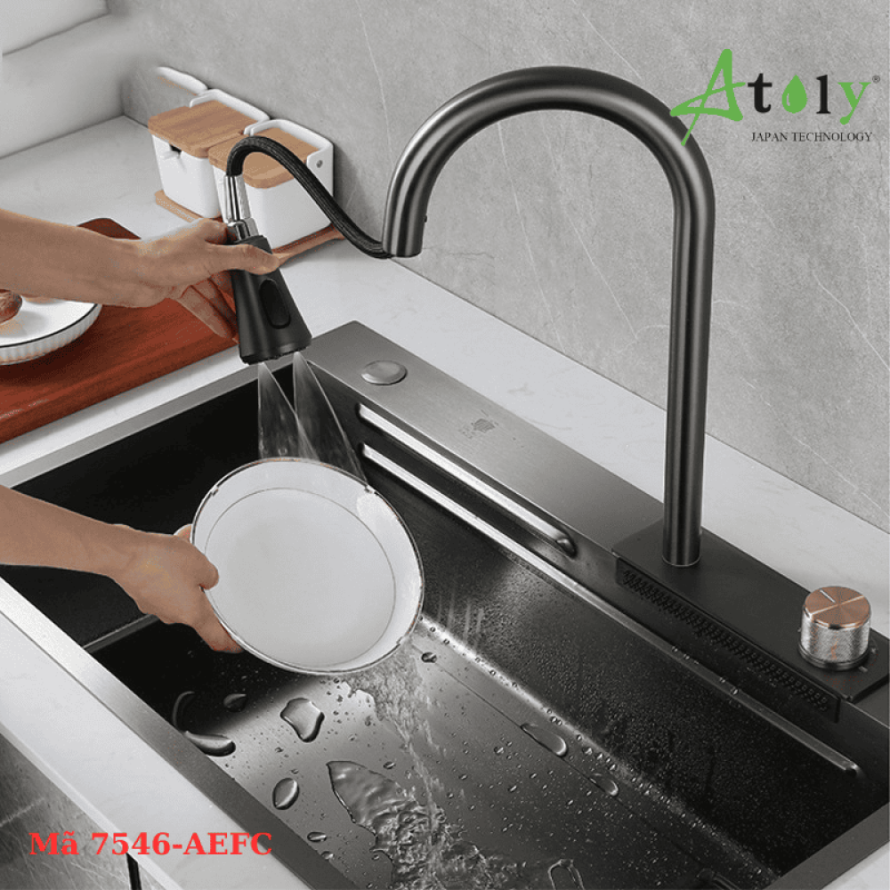 Chậu rửa thông minh đa chức năng - Mã SP 7546-AEFC