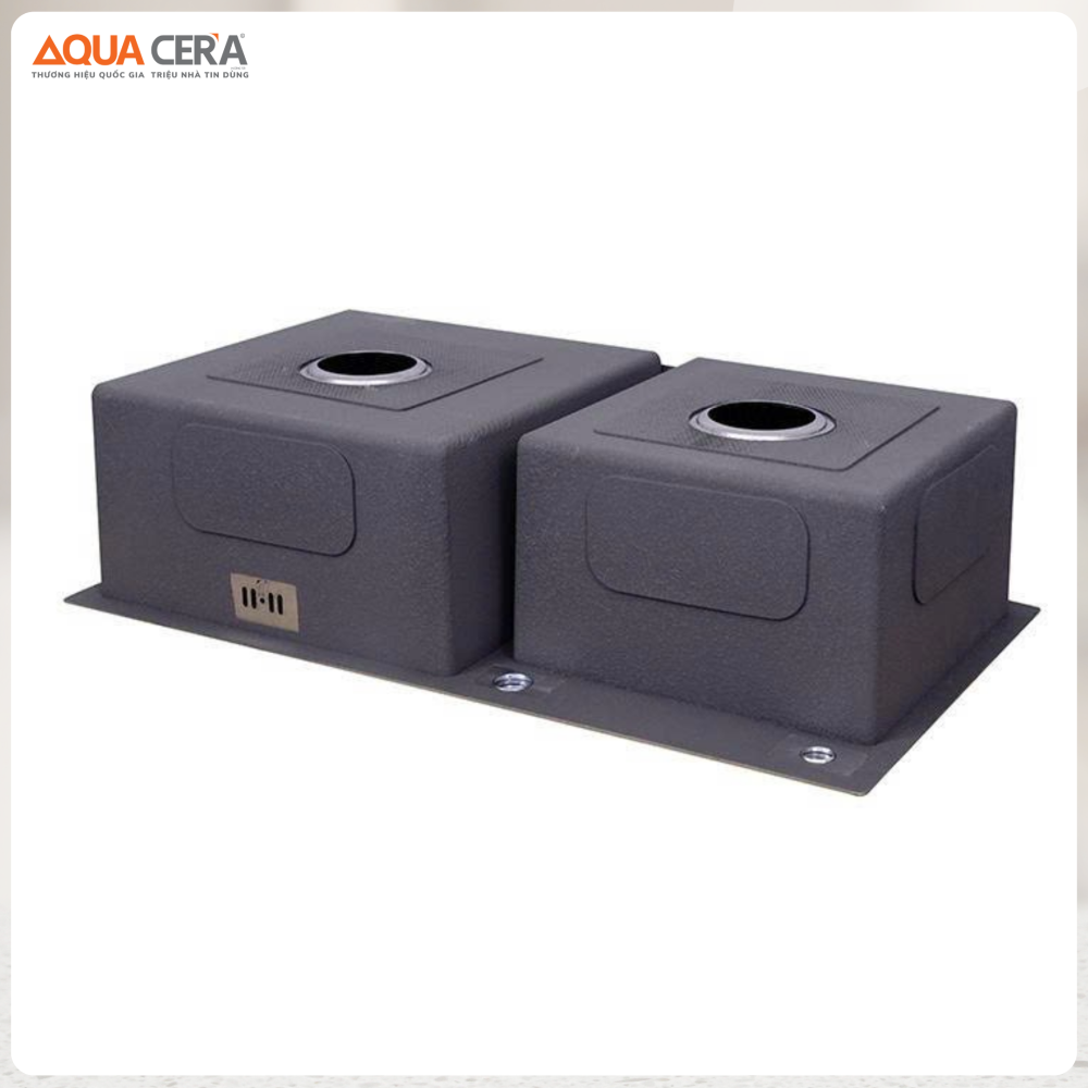 Chậu Rửa Chén Vắt Dao INOX 304 AQUACERA – 8245A