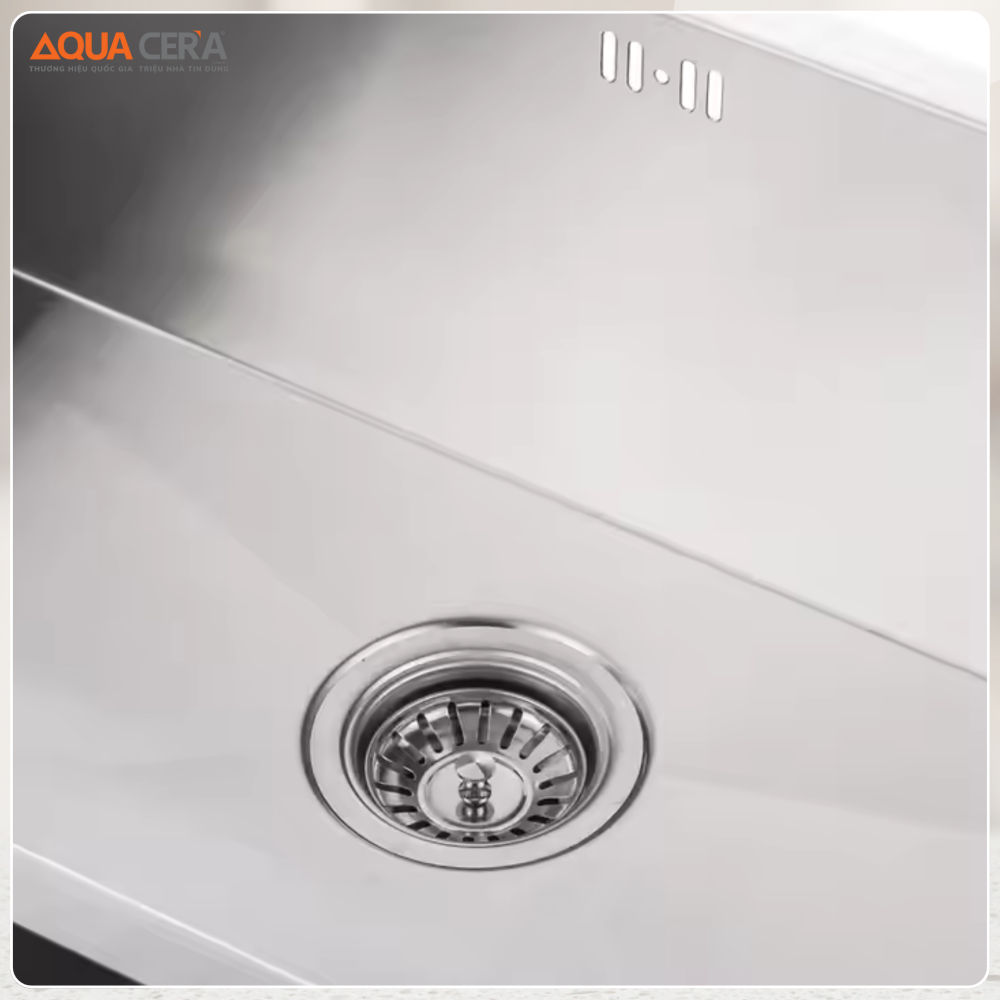 Chậu Rửa Chén Đơn Inox AQUACERA – 8245DX