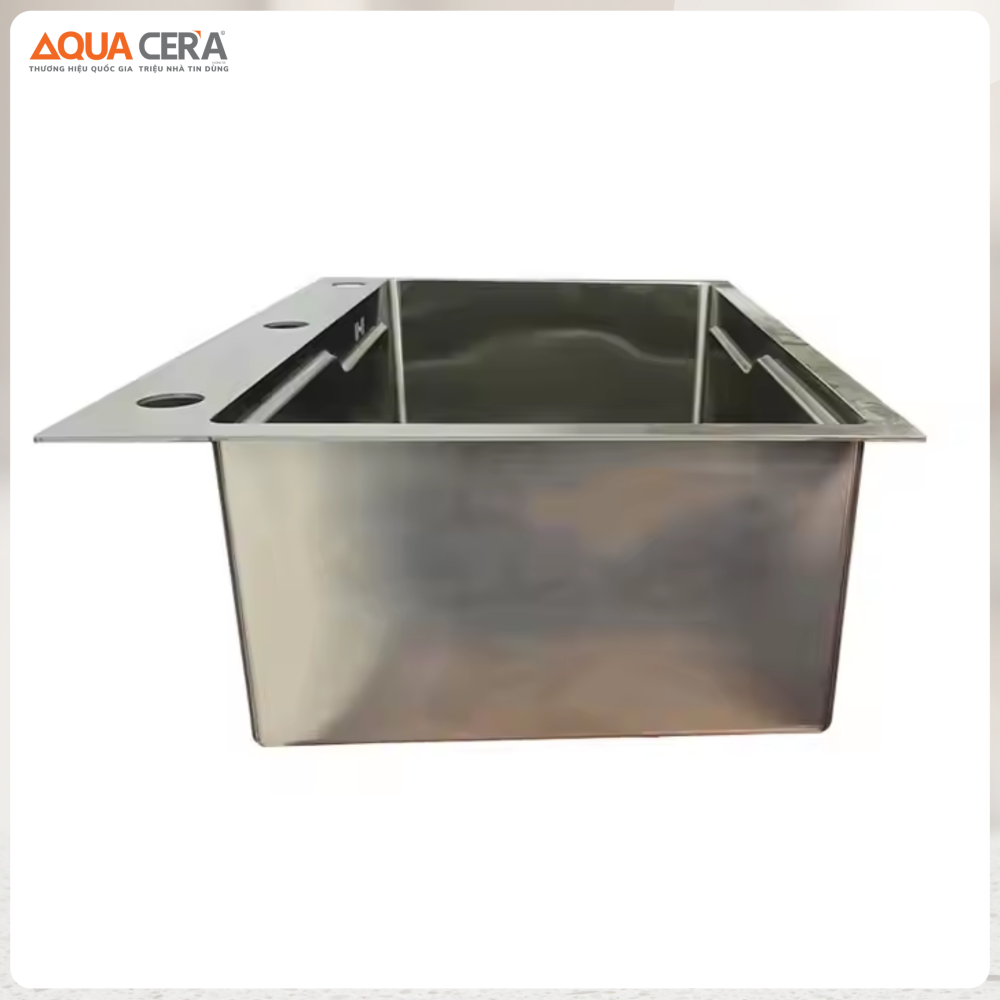 Chậu Rửa Chén 1 Hộc Inox 304 AQUACERA-9046D