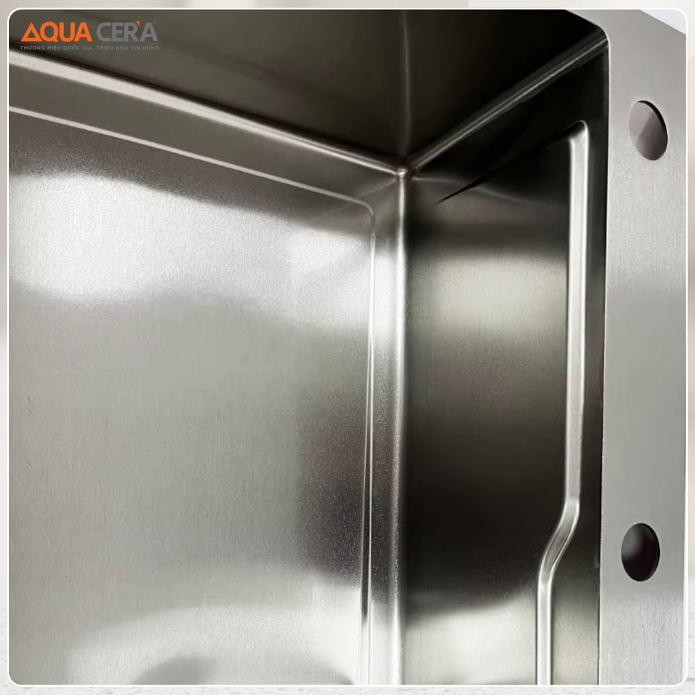 Chậu Rửa Chén 1 Hộc Inox 304 AQUACERA-9046D