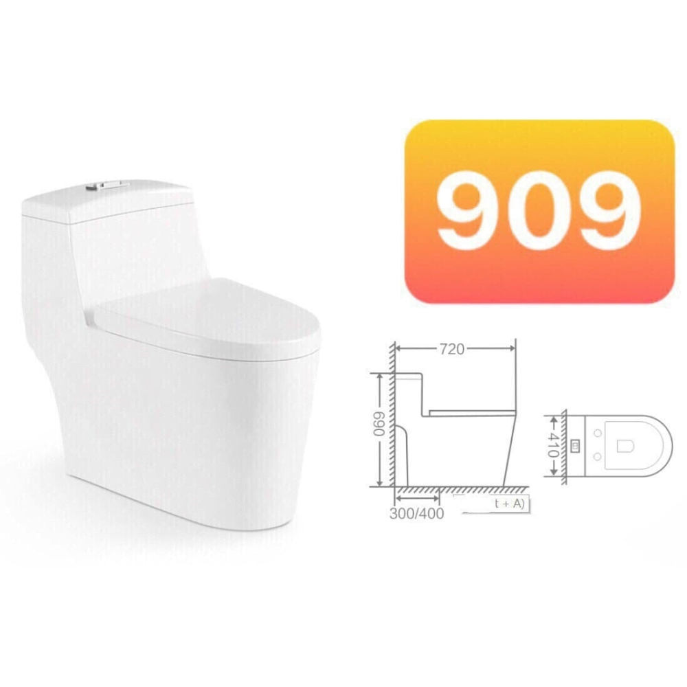 BỒN CẦU LIỀN KHỐI - 909