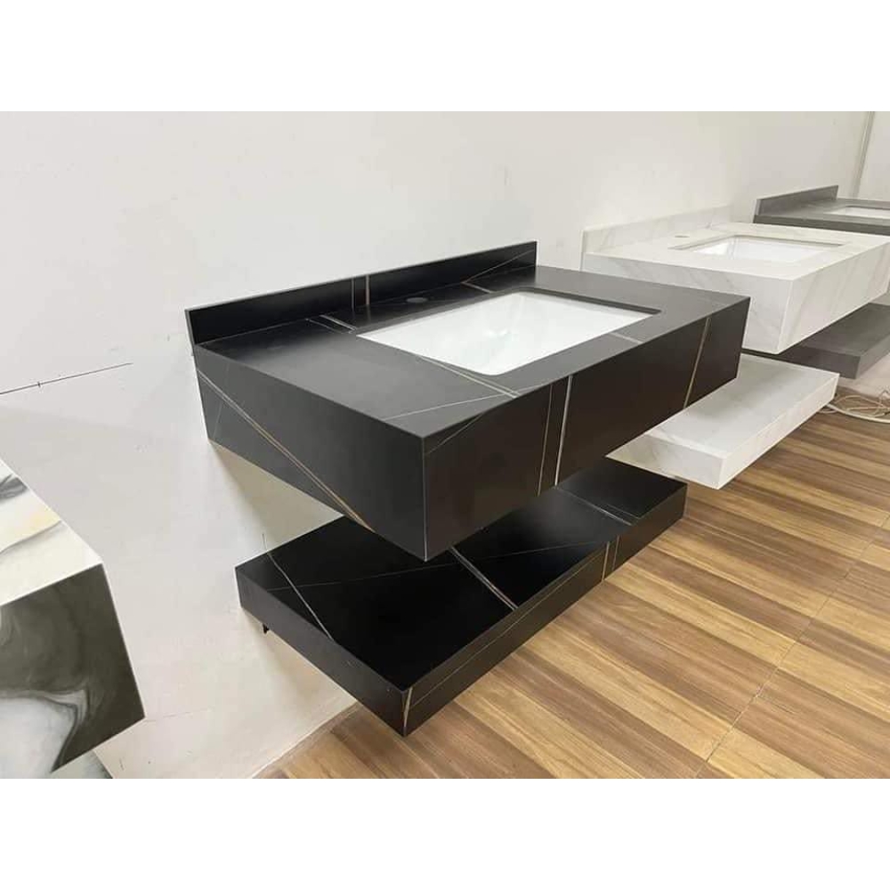 BÀN ĐÁ LAVABO 2 TẦNG - BDD08