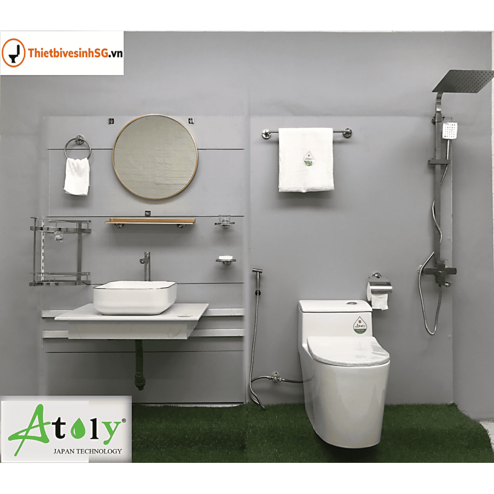 COMBO NHÀ TẮM ATOLY 14 MÓN - Mã SP 06