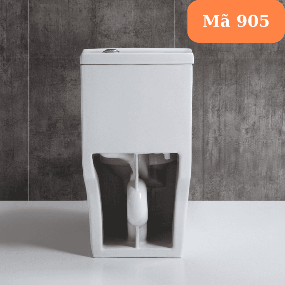 BỒN CẦU LIỀN KHỐI ATOLY (D675 x R385 x C745 mm) - 905