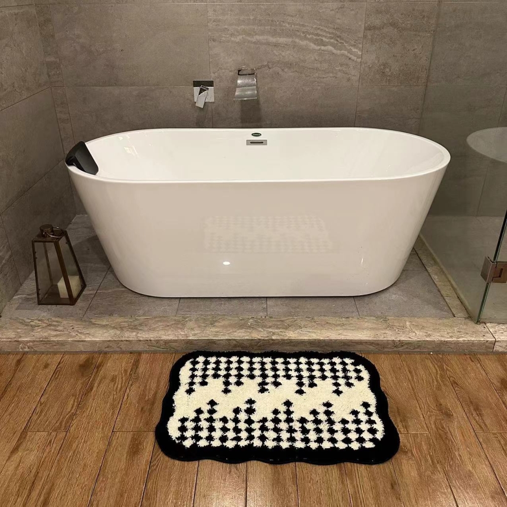 Bồn Tắm Nằm Ovan Màu Trắng AQUACERA 05