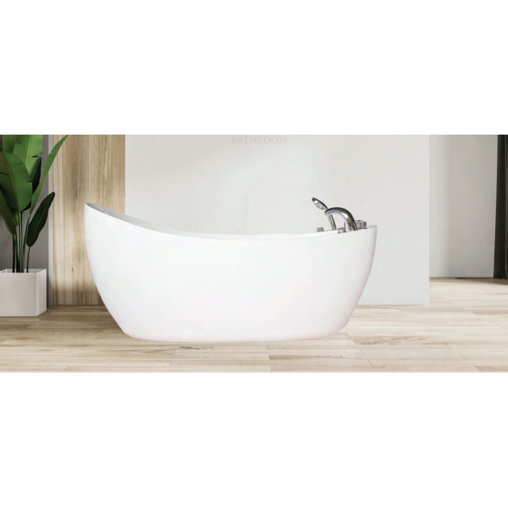 Bồn Tắm Nằm Ovan Massage AQUACERA 08