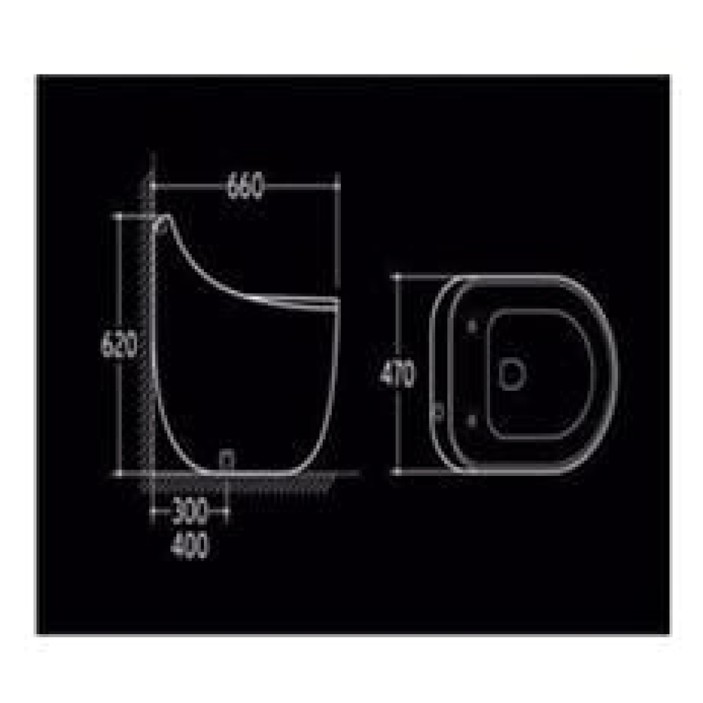 BỒN CẦU TRỨNG MÀU TRẮNG - T09