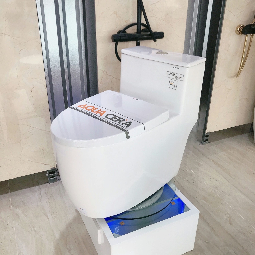 BỒN CẦU LIỀN KHỐI CAO CẤP AQUA CERA - Mã SP 097