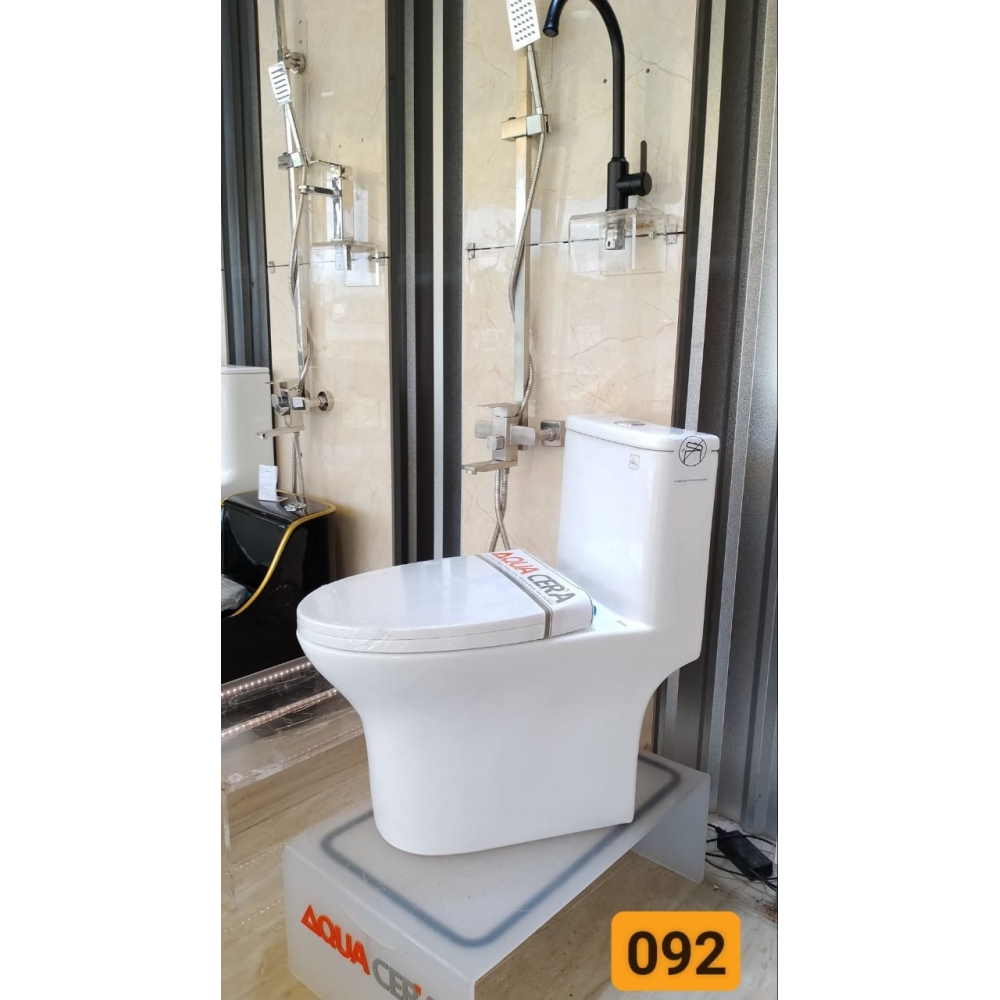 BỒN CẦU LIỀN KHỐI CAO CẤP AQUA CERA - Mã SP 092