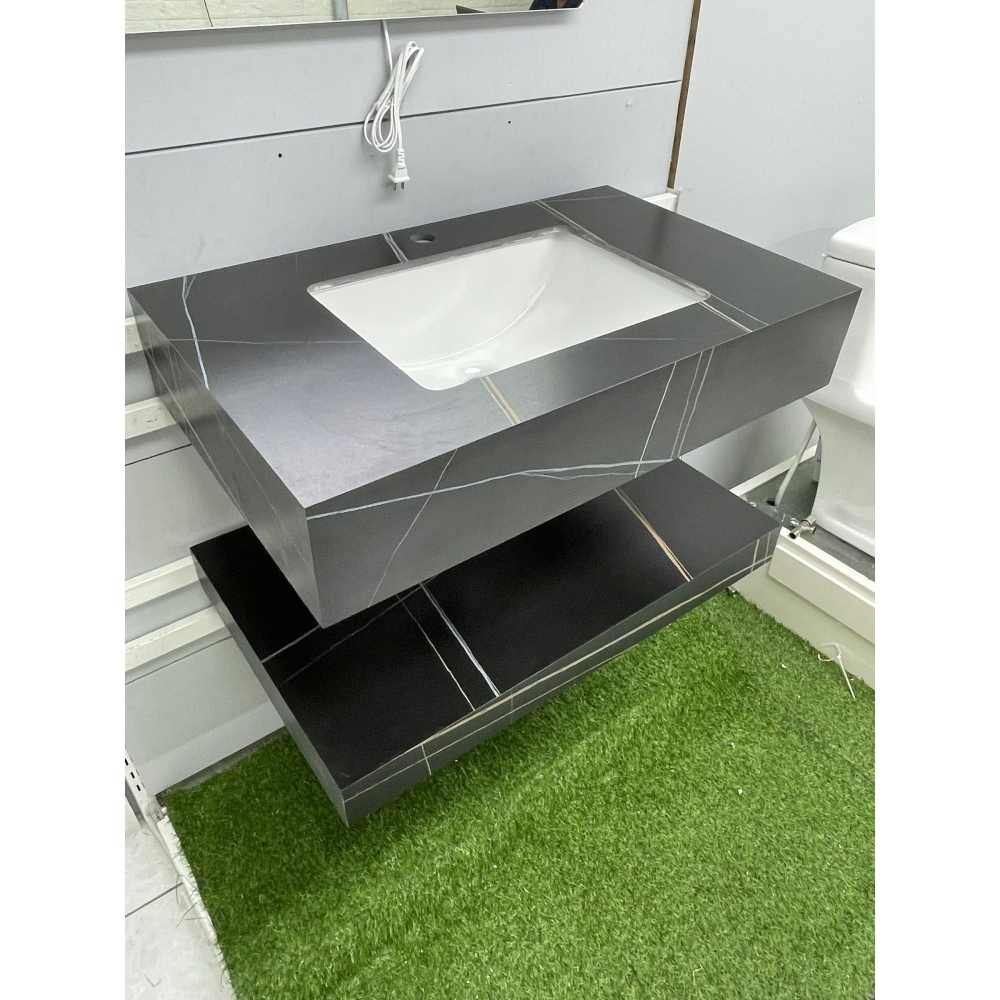 BÀN ĐÁ LAVABO 2 TẦNG - BDD08