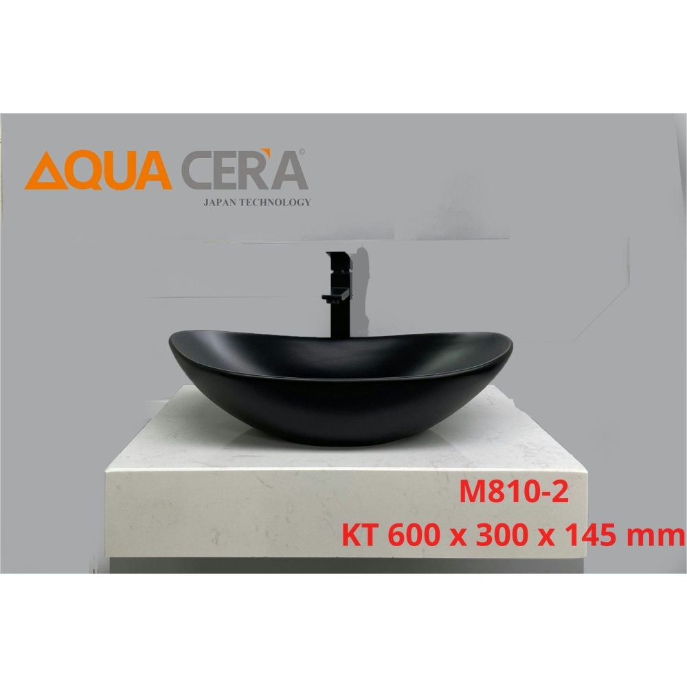 Lavabo thuyền - Màu đen Mã SP M810-2