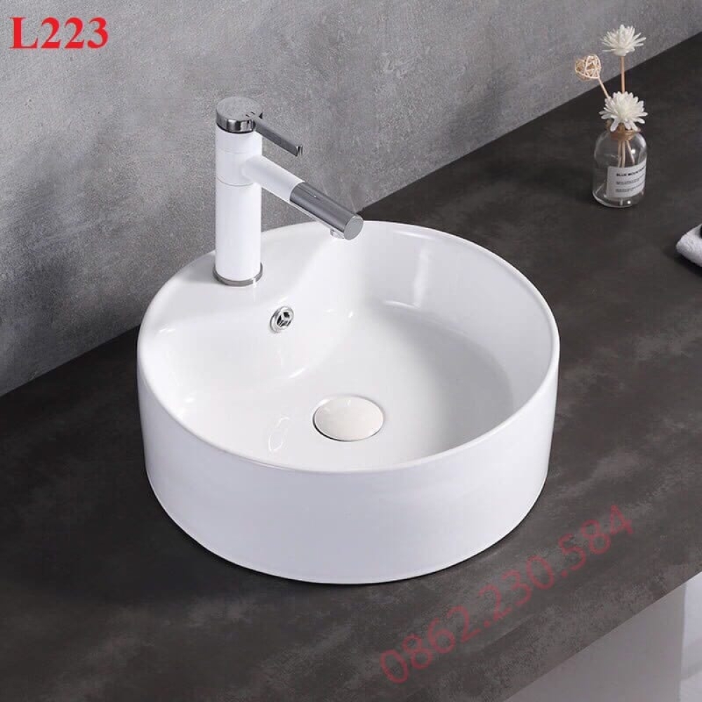 LAVABO CHẬU SỨ TRẮNG - 801