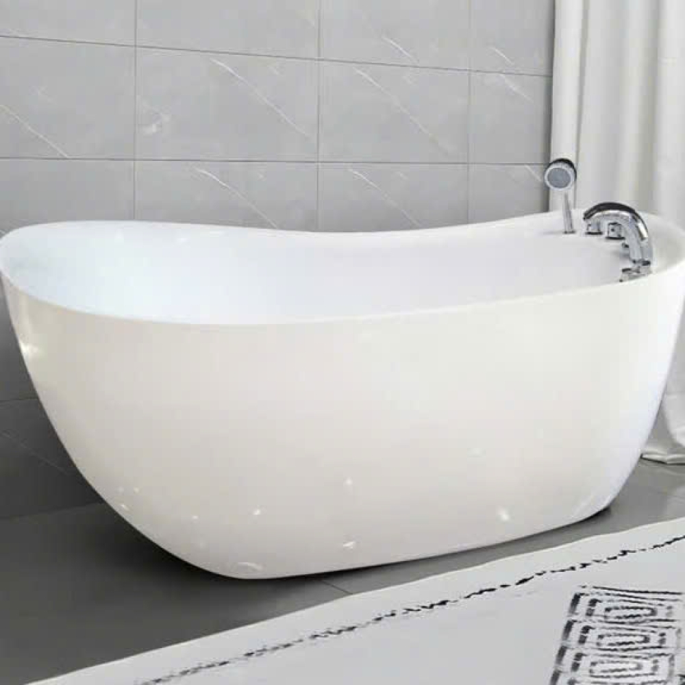 Bồn Tắm Nằm Ovan Massage AQUACERA 08